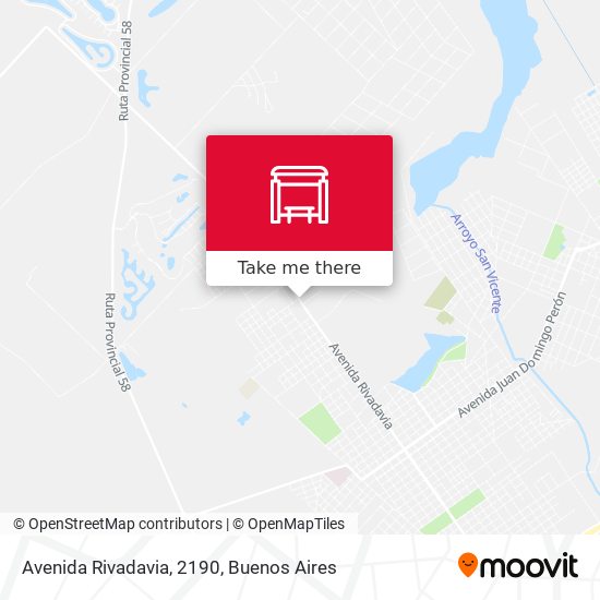 Mapa de Avenida Rivadavia, 2190