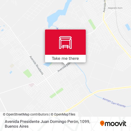 Avenida Presidente Juan Domingo Perón, 1099 map