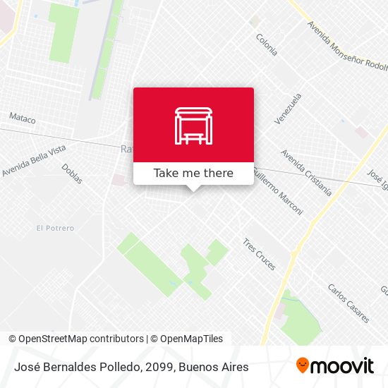 José Bernaldes Polledo, 2099 map