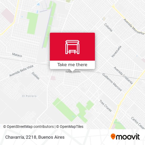 Mapa de Chavarría, 2218