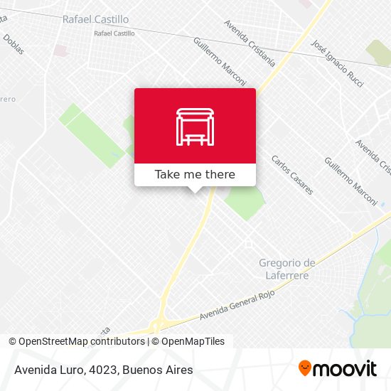 Mapa de Avenida Luro, 4023