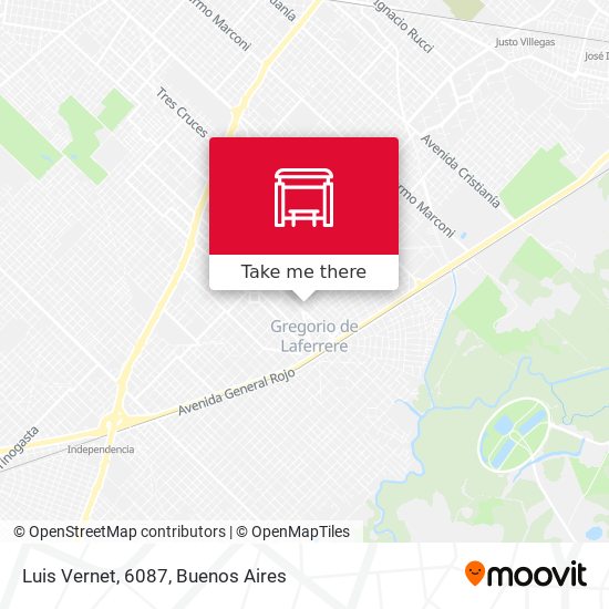 Mapa de Luis Vernet, 6087
