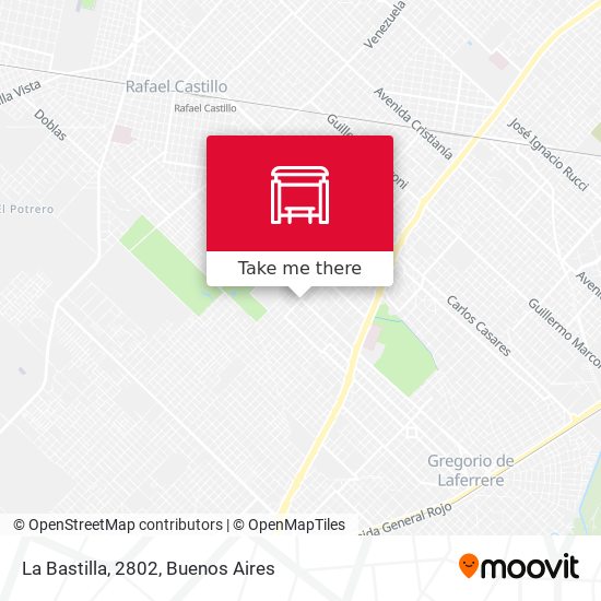 Mapa de La Bastilla, 2802