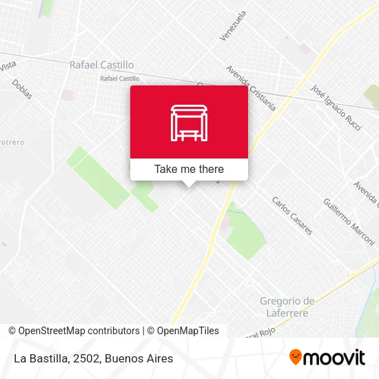La Bastilla, 2502 map