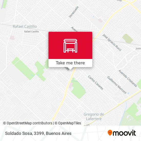 Mapa de Soldado Sosa, 3399