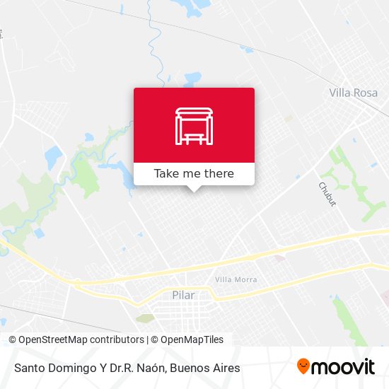 Mapa de Santo Domingo Y Dr.R. Naón