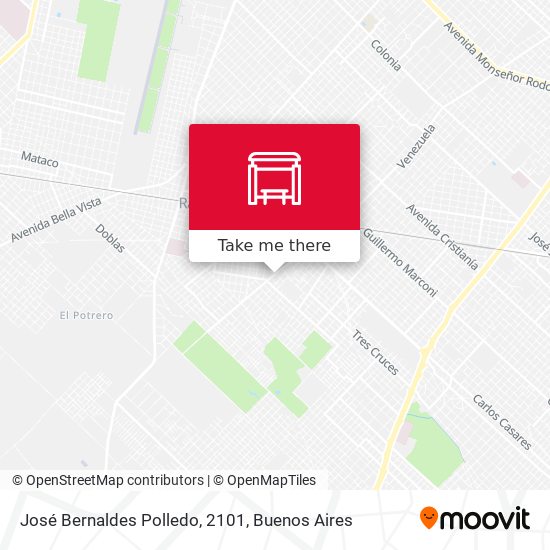Mapa de José Bernaldes Polledo, 2101