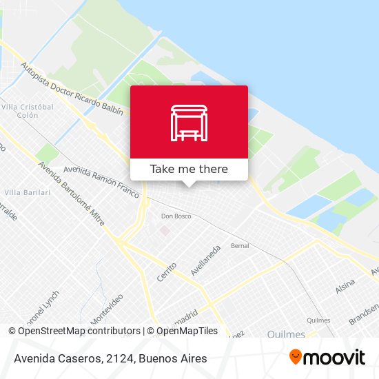 Avenida Caseros, 2124 map