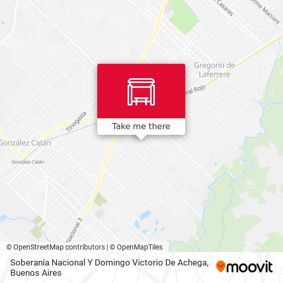 Mapa de Soberanía Nacional Y Domingo Victorio De Achega