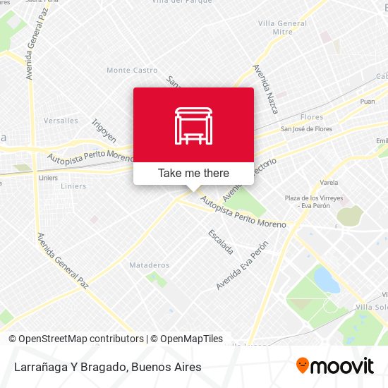 Larrañaga Y Bragado map