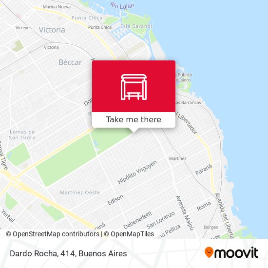 Mapa de Dardo Rocha, 414