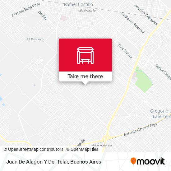 Juan De Alagon Y Del Telar map