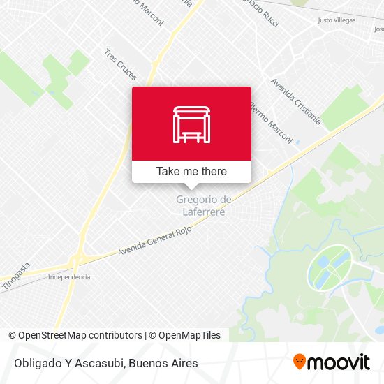 Obligado Y Ascasubi map
