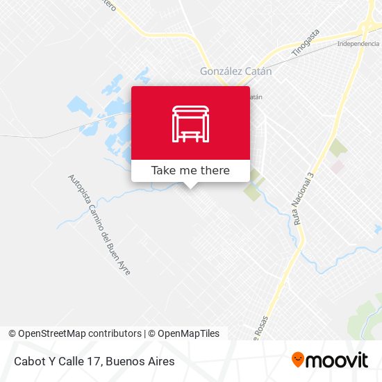Mapa de Cabot Y Calle 17
