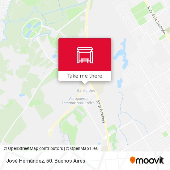 José Hernández, 50 map