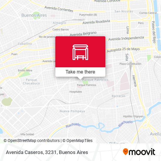 Avenida Caseros, 3231 map