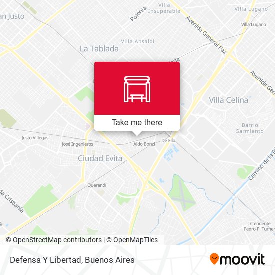 Mapa de Defensa Y Libertad