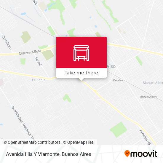 Avenida Illia Y Viamonte map