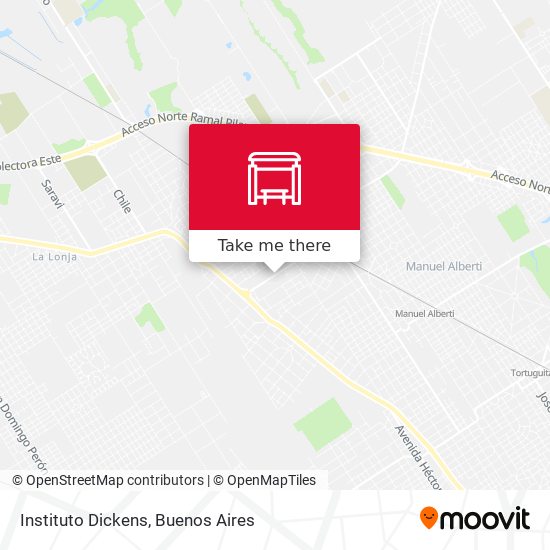 Mapa de Instituto Dickens
