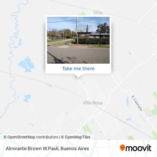 Almirante Brown W.Pauli map