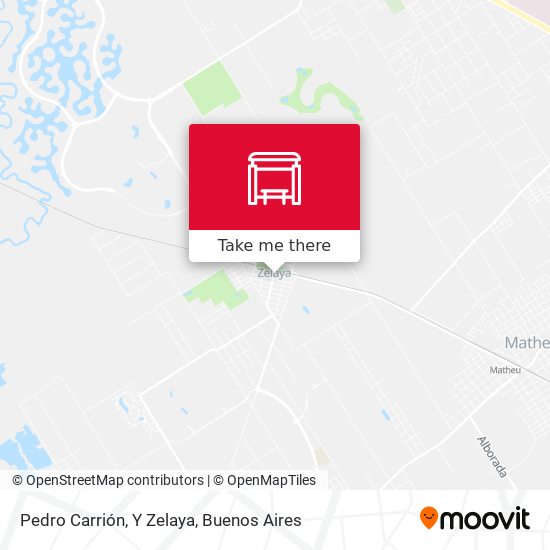 Pedro Carrión, Y Zelaya map