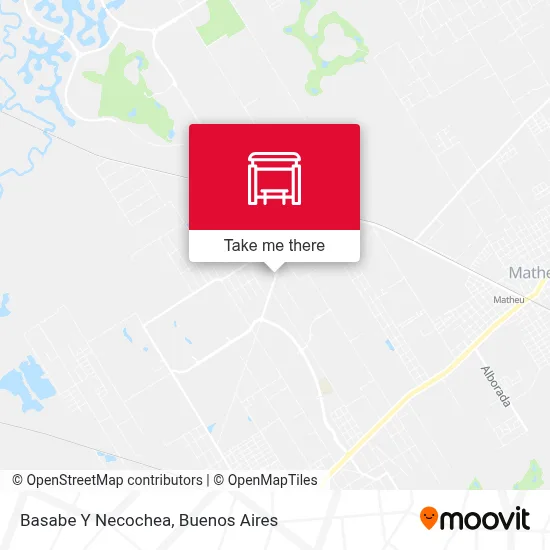 Basabe Y Necochea map