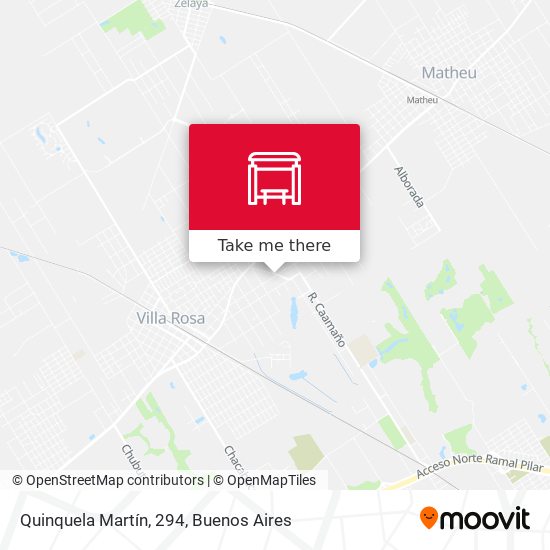 Quinquela Martín, 294 map