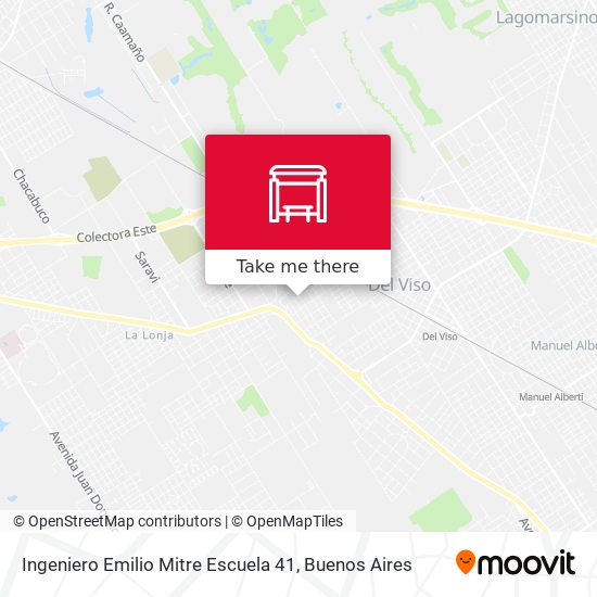 Ingeniero Emilio Mitre Escuela 41 map