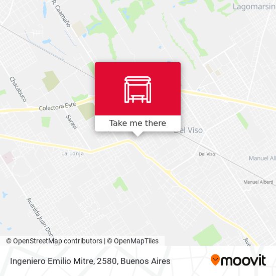 Ingeniero Emilio Mitre, 2580 map