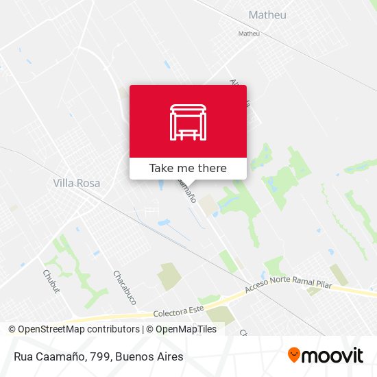 Rua Caamaño, 799 map