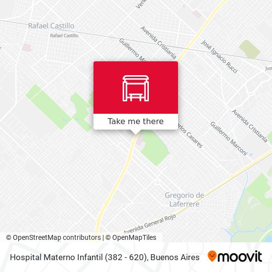 Hospital Materno Infantil (382 - 620) map