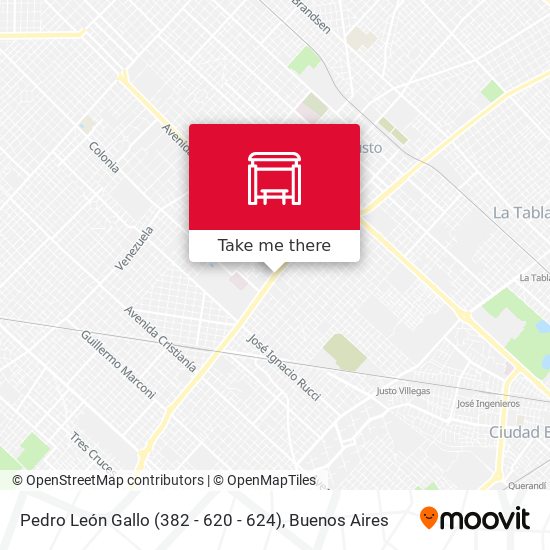 Mapa de Pedro León Gallo (382 - 620 - 624)