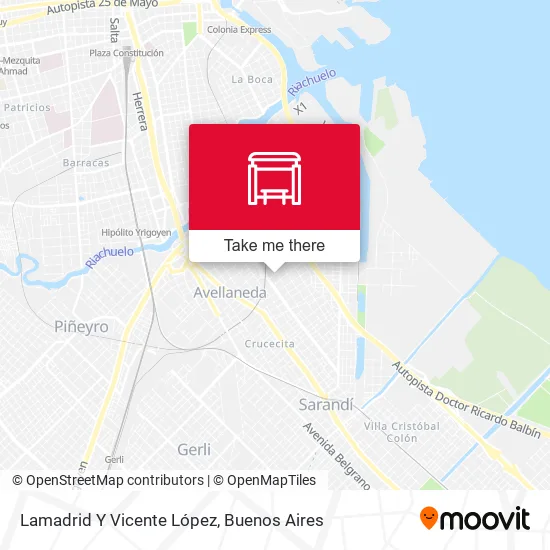 Lamadrid Y Vicente López map