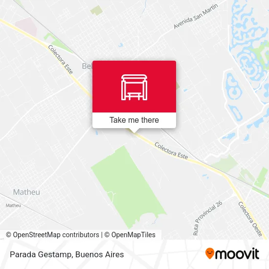 Parada Gestamp map