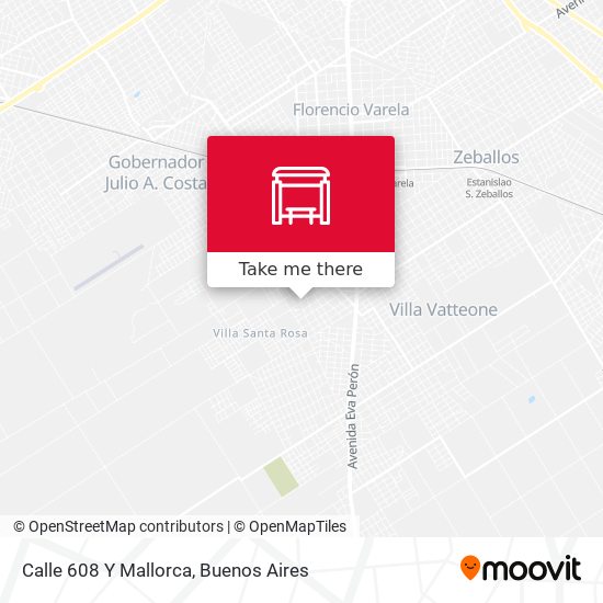 Calle 608 Y Mallorca map