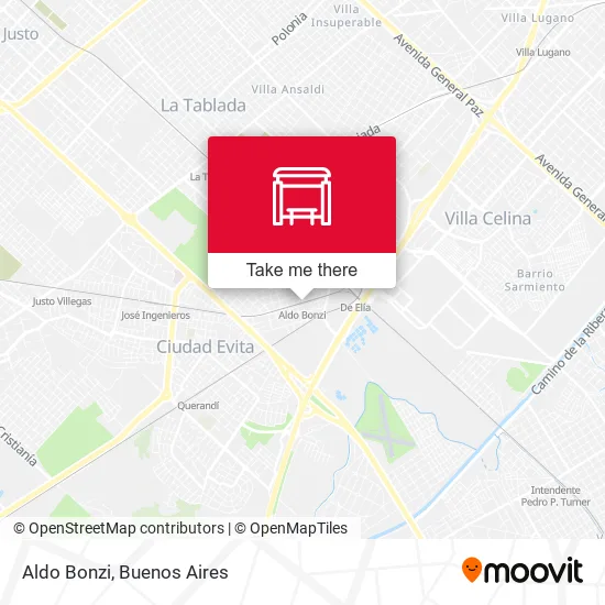 Mapa de Aldo Bonzi