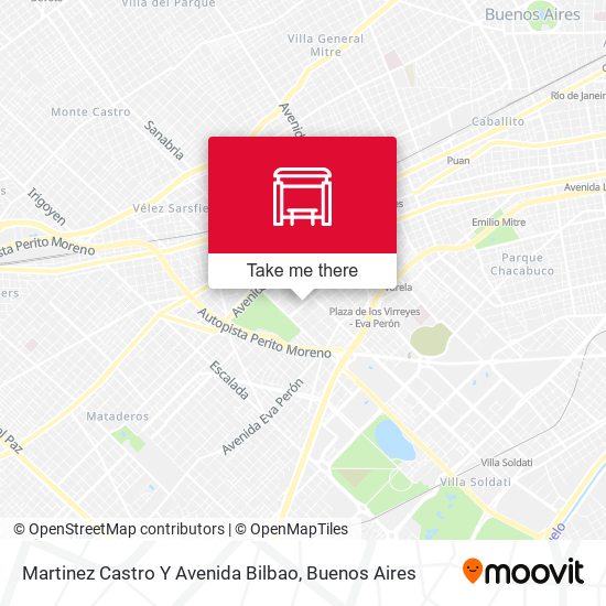 Martinez Castro Y Avenida Bilbao map