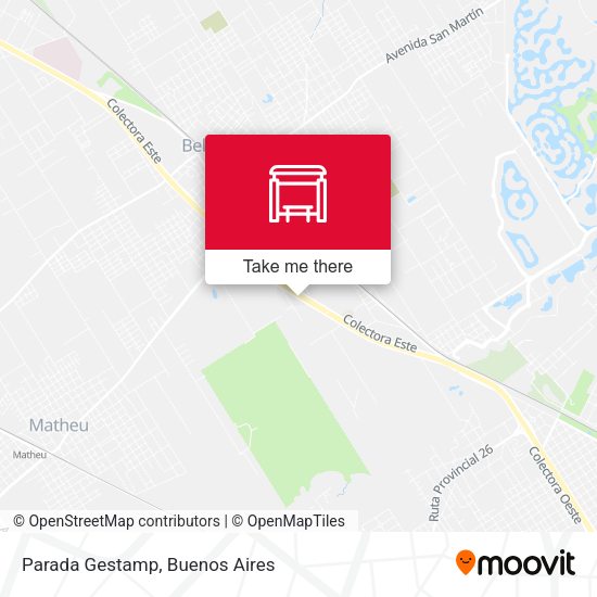 Parada Gestamp map