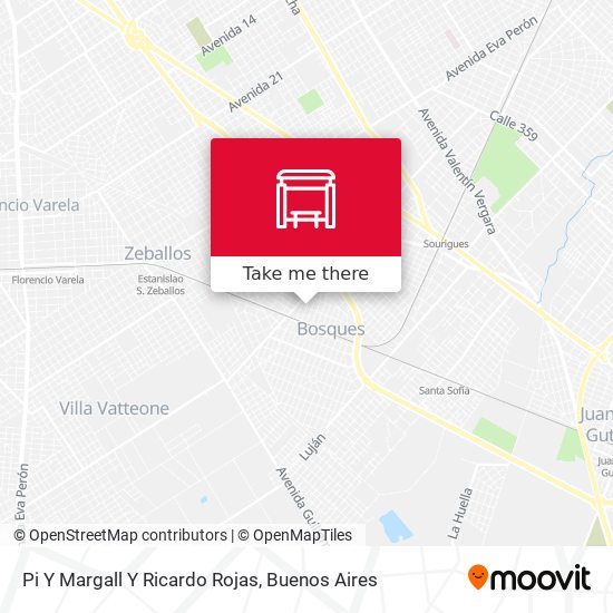 Pi Y Margall Y Ricardo Rojas map