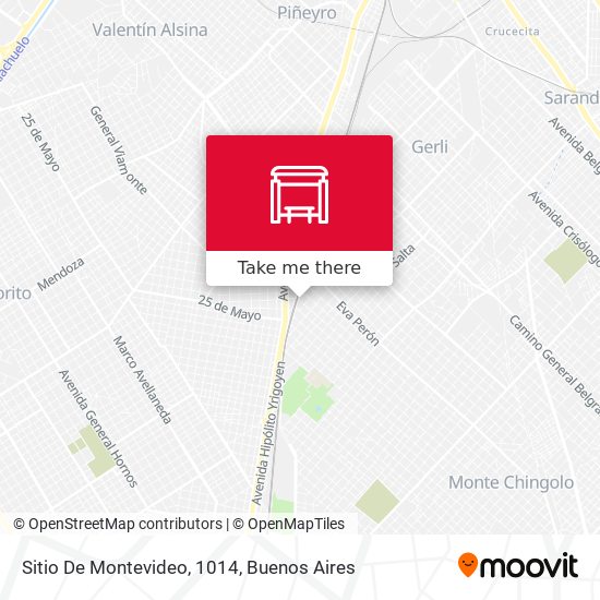 Sitio De Montevideo, 1014 map