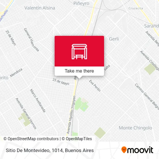 Sitio De Montevideo, 1014 map