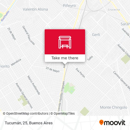 Mapa de Tucumán, 25