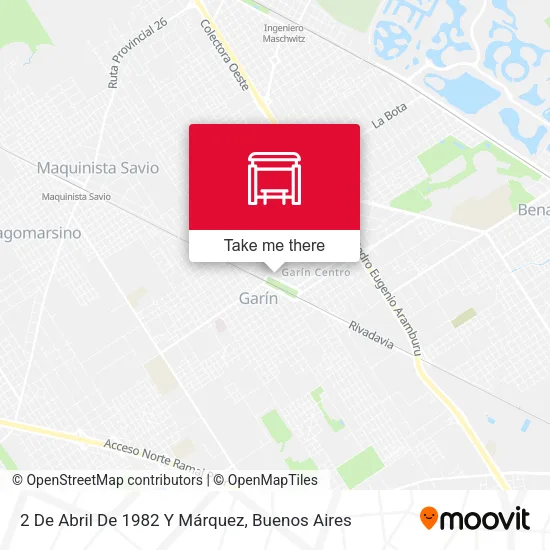 2 De Abril De 1982 Y Márquez map