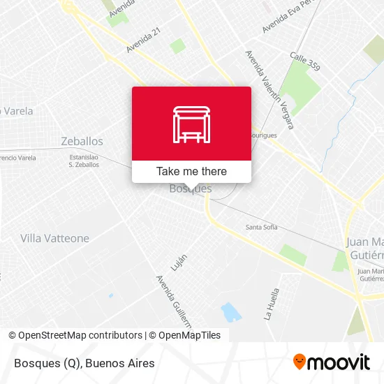 Bosques (Q) map