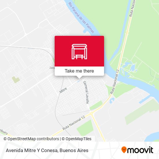 Mapa de Avenida Mitre Y Conesa