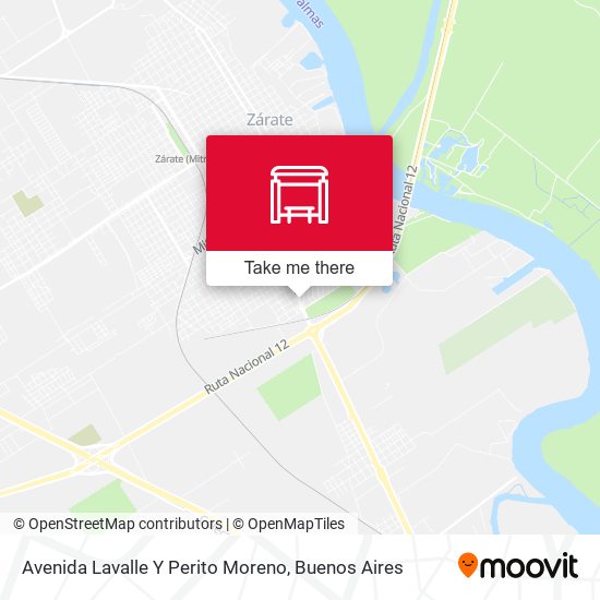 Avenida Lavalle Y Perito Moreno map