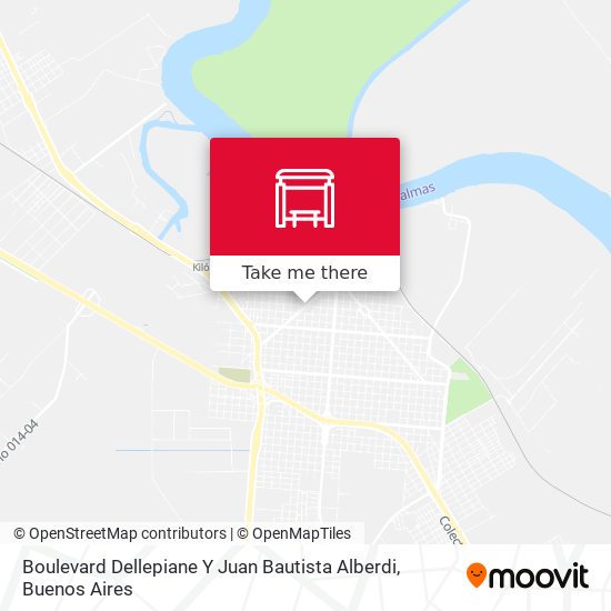 Mapa de Boulevard Dellepiane Y Juan Bautista Alberdi