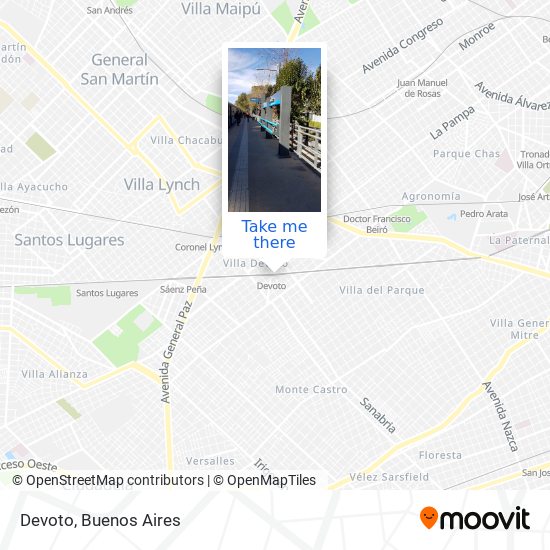 Devoto map