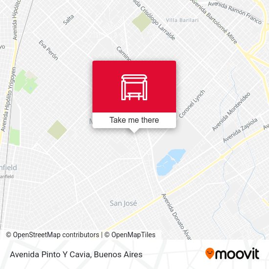 Avenida Pinto Y Cavia map
