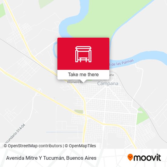 Mapa de Avenida Mitre Y Tucumán